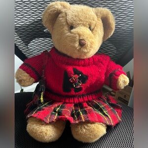 Build-A-Bear Holiday Flannel Outfit